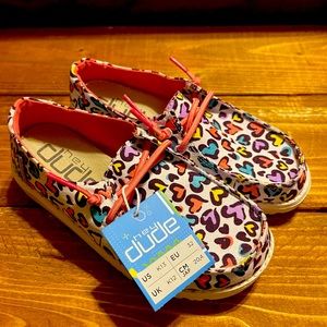 girls hey dude white leopard